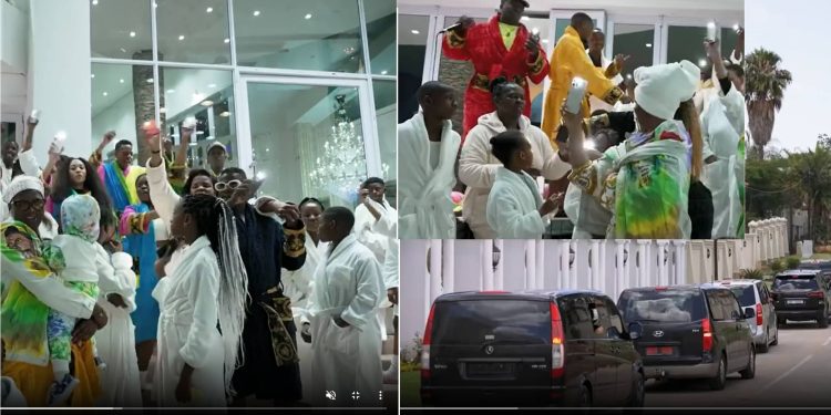 MaMkhize hosts three generations of her family members in her mansion