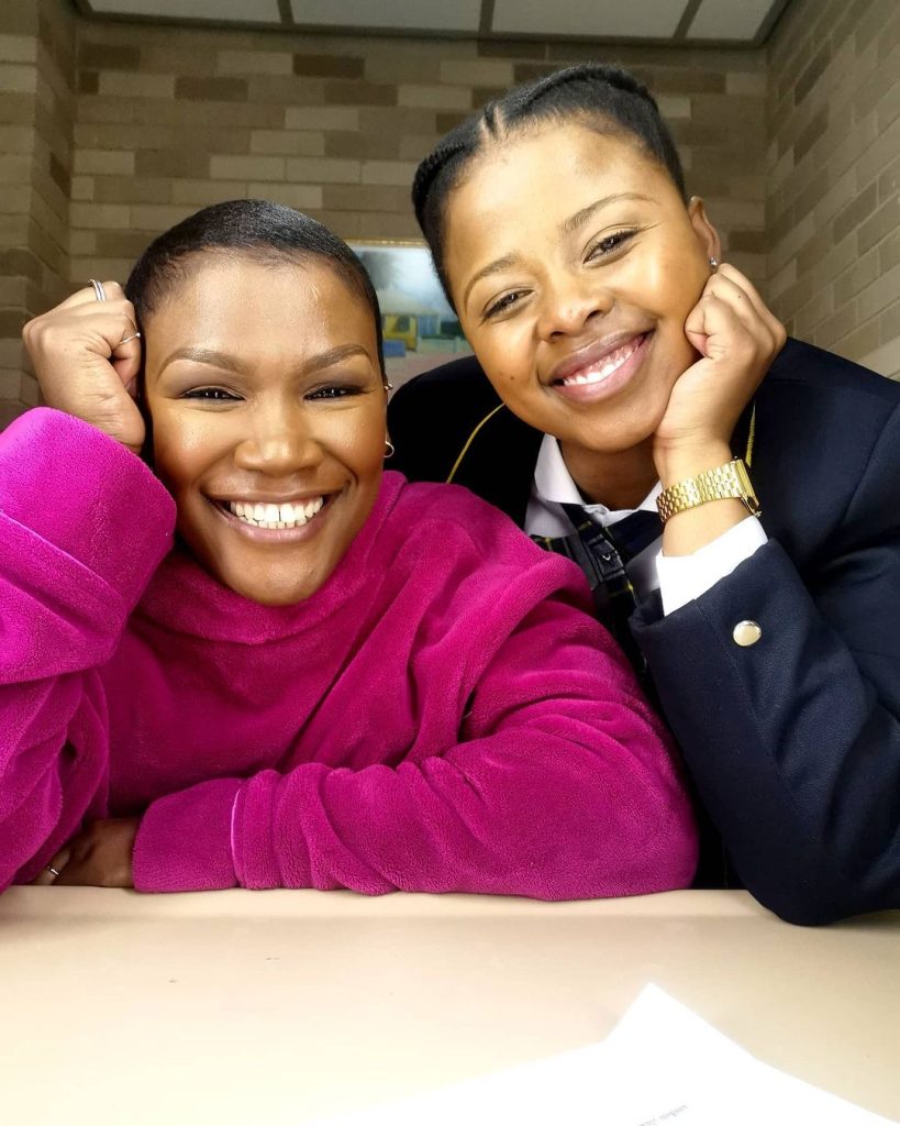 Detective Zanele Nyathi and Nontle on Generations The Legacy