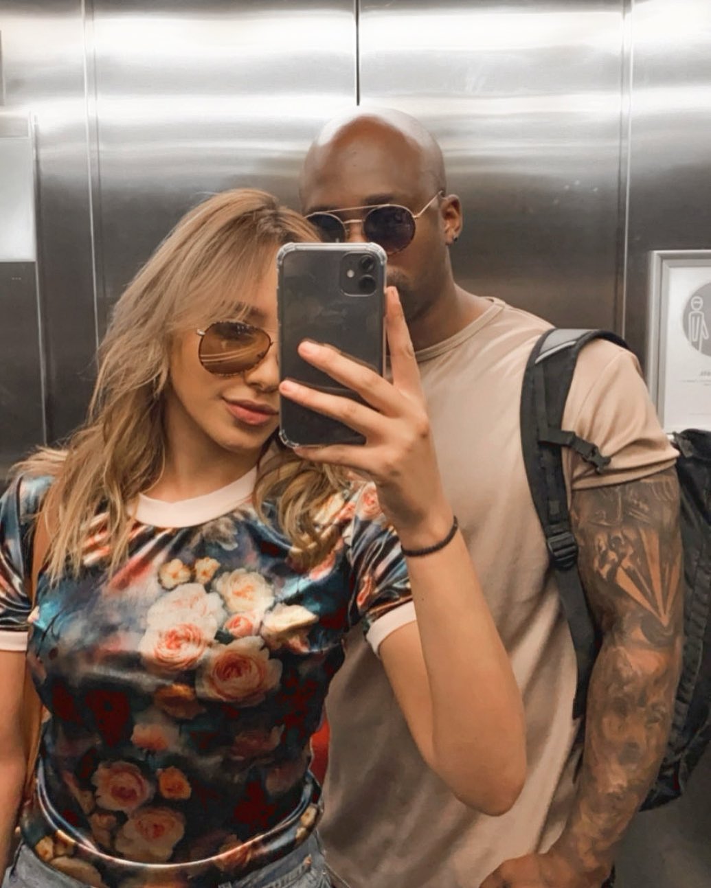 Naak MusiQ and girlfriend Robyn Leigh