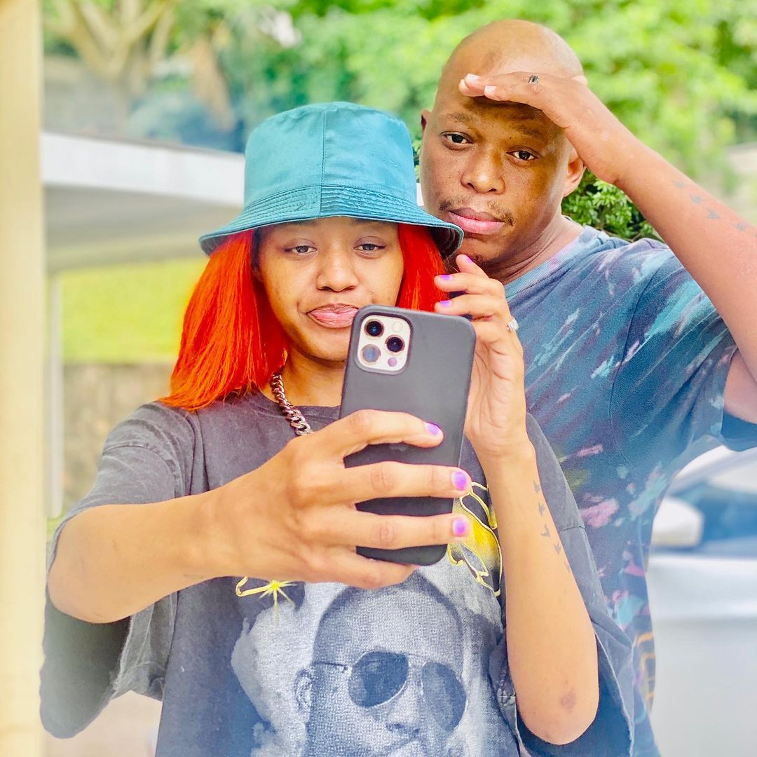 Mamesh goes after Babes Wodumo and calls herself Mampintsha's wife. Source: Instagram