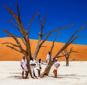 Shauwn Mkhize in Namibia