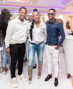 Shaun Shylist, Shauwn Mkhize and Andile Mpisane