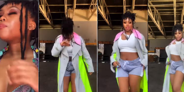 Bontle Modiselle Trigger Challenge-Image Source(Instagram/bontle.modiselle)