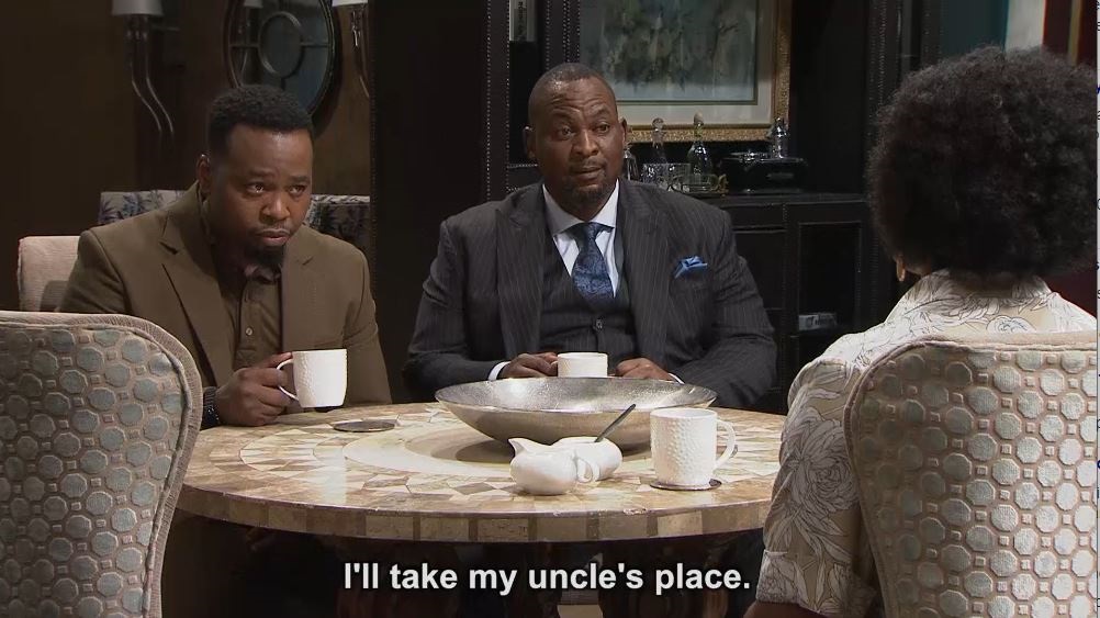 Nkosiyabo is out. The Morokas will be dealing with Sphe now.