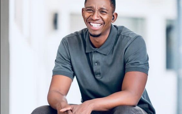 Big Brother Mzansi host Lawrence Maleka (Image credits Twitter/Phil Mphela)