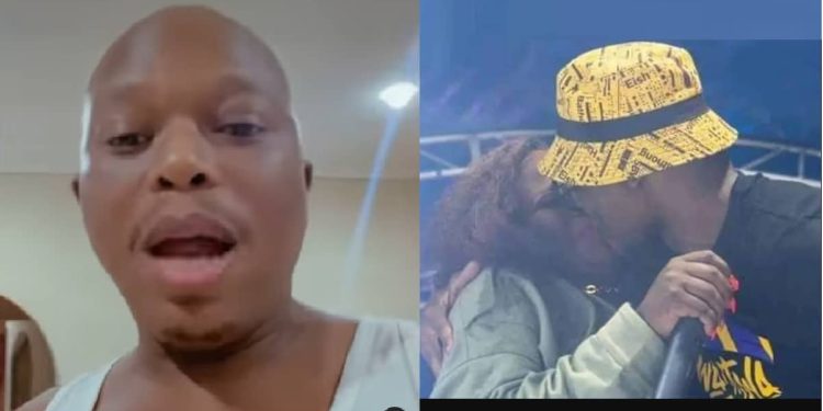 Mampintsha 'in the mud' as Master KG calls Makhadzi his wife, kisses her on stage