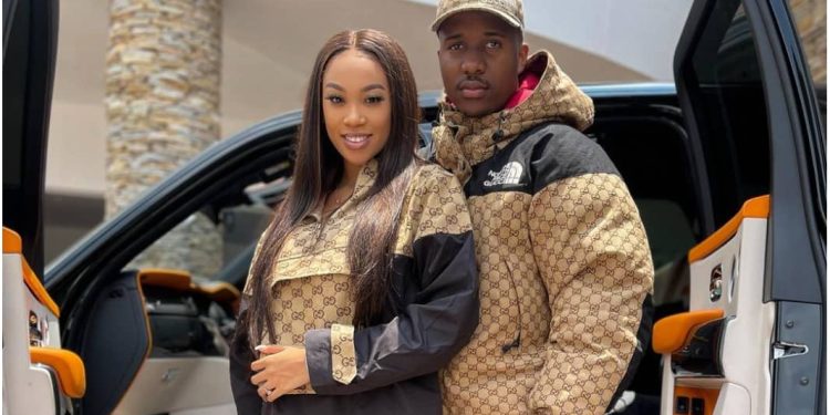 Andile Mpisane and wife Tamia