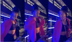 Watch: Uncle Waffles does the Umlando challenge again, and Mzansi can't get enough of her