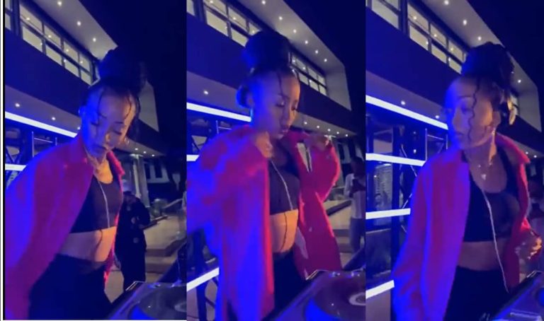 Watch: Uncle Waffles does the Umlando challenge again, and Mzansi can’t get enough of her