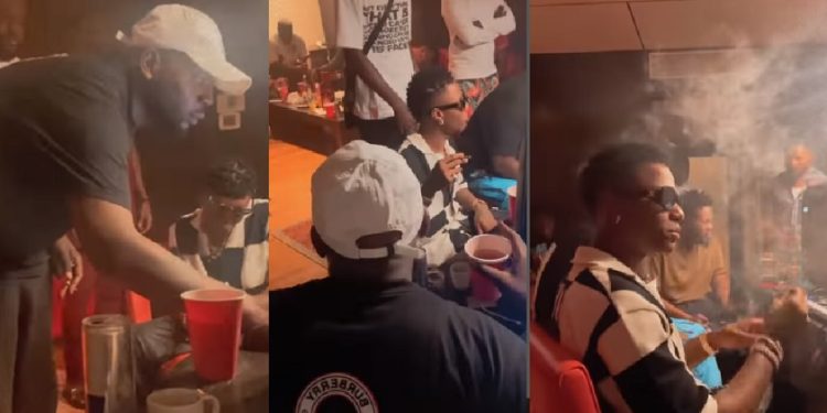 DJ Maphorisa and WizKid's new studio session (Source Instagram/@djmaphorisa)