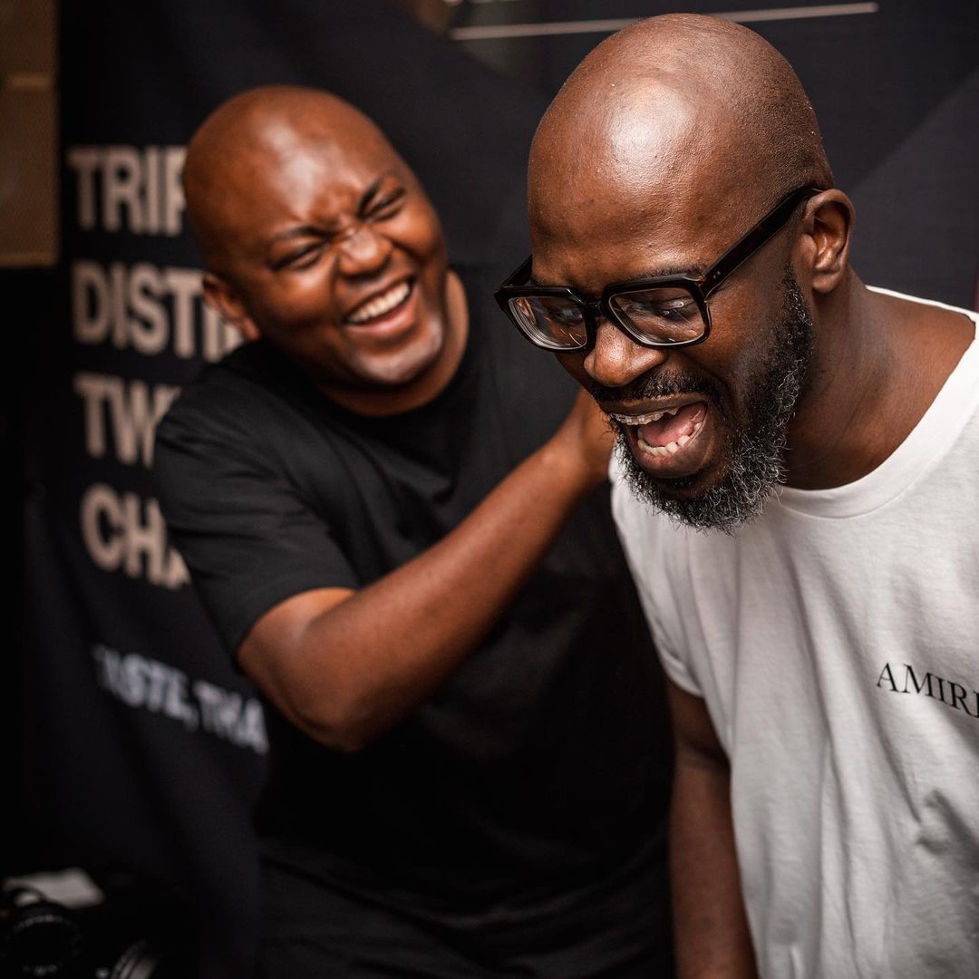 DJ Euphonik and DJ Black Coffee (Source Instagram@euphonik)