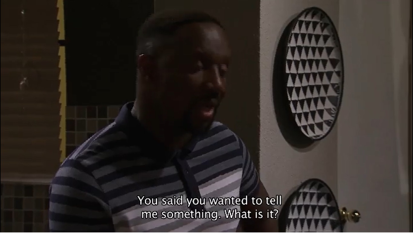 Tonight Mantwa spills the beans about the baby to Tenda.