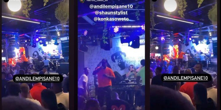 Andile disappoint fans with his send-off performance at Konka, struggles to get them moving
