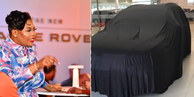 Anele Mdoda buys luxurious car-Image Source(Twitter/Anele Mdoda)