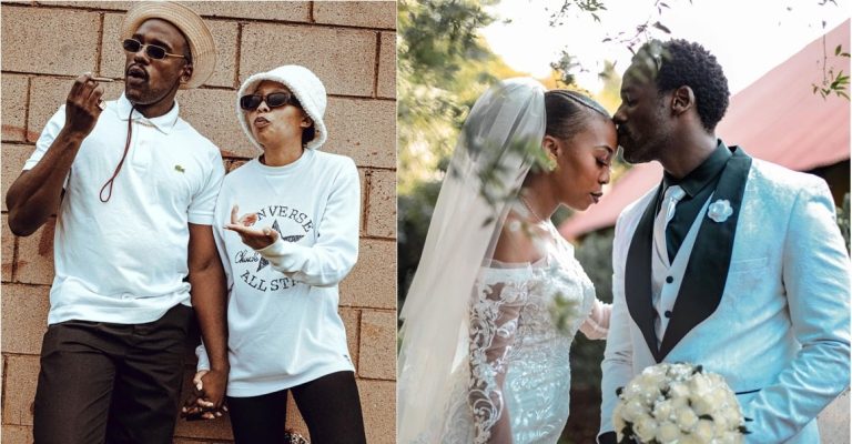 ‘He asked me to buy him a cigarette’ Lesego Khoza reveals how ever-smoking Bonko Khoza ‘Mqhele’ from The Wife asked her out