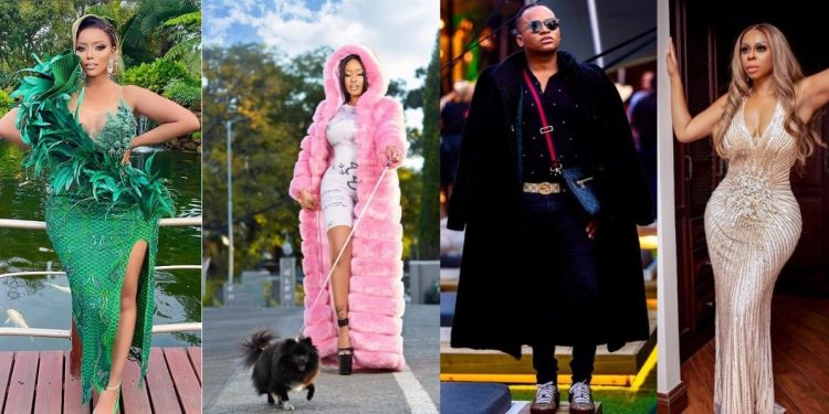 From left to right:Lumi, Eva, Tebogo and Lolo