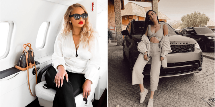 Mihlali Ndamase and Sarah Langa-Image Source(Instagram/Mihlali Ndamase/Sarah Langa)