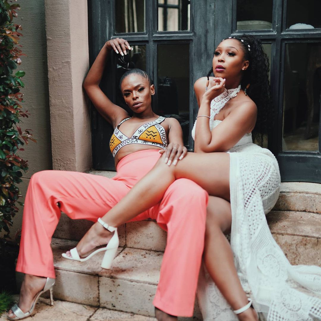 Minnie Dlamini and Unathi - Image Credit: Instagram (MinnieDlamini)