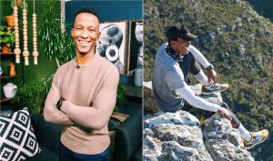TV Presenter Katlego Maboe is a Chartered Accountant who loves mountain climbing (see pictures)