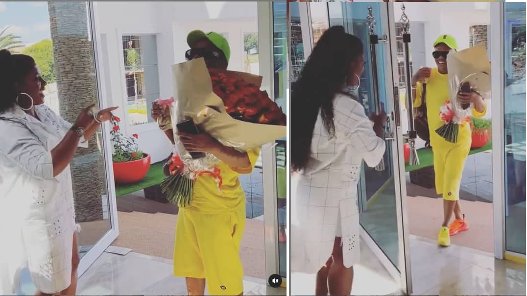 Watch: Somizi blesses Shauwn Mkhize with an early valentines gift