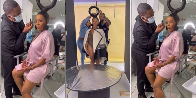 Gorgeous Thembi Seete photoshoots for True Love magazine cover