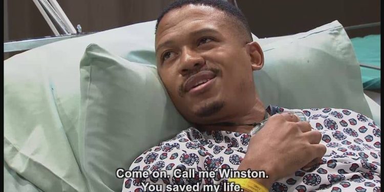 Sphe is taken by her new patient at the hospital