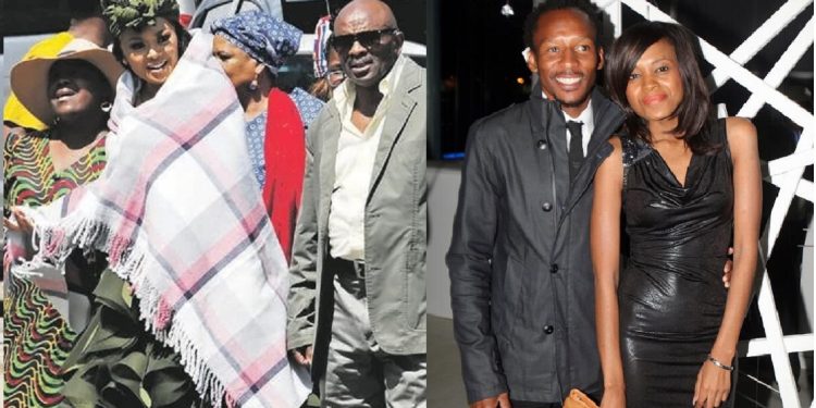 Media Personality Lerato Kganyago and Former Bafana Bafana talisman Katlego Mashego (Source Savannanews)