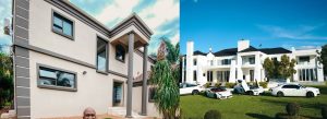 Cassper Nyovest and NaakMusiq houses