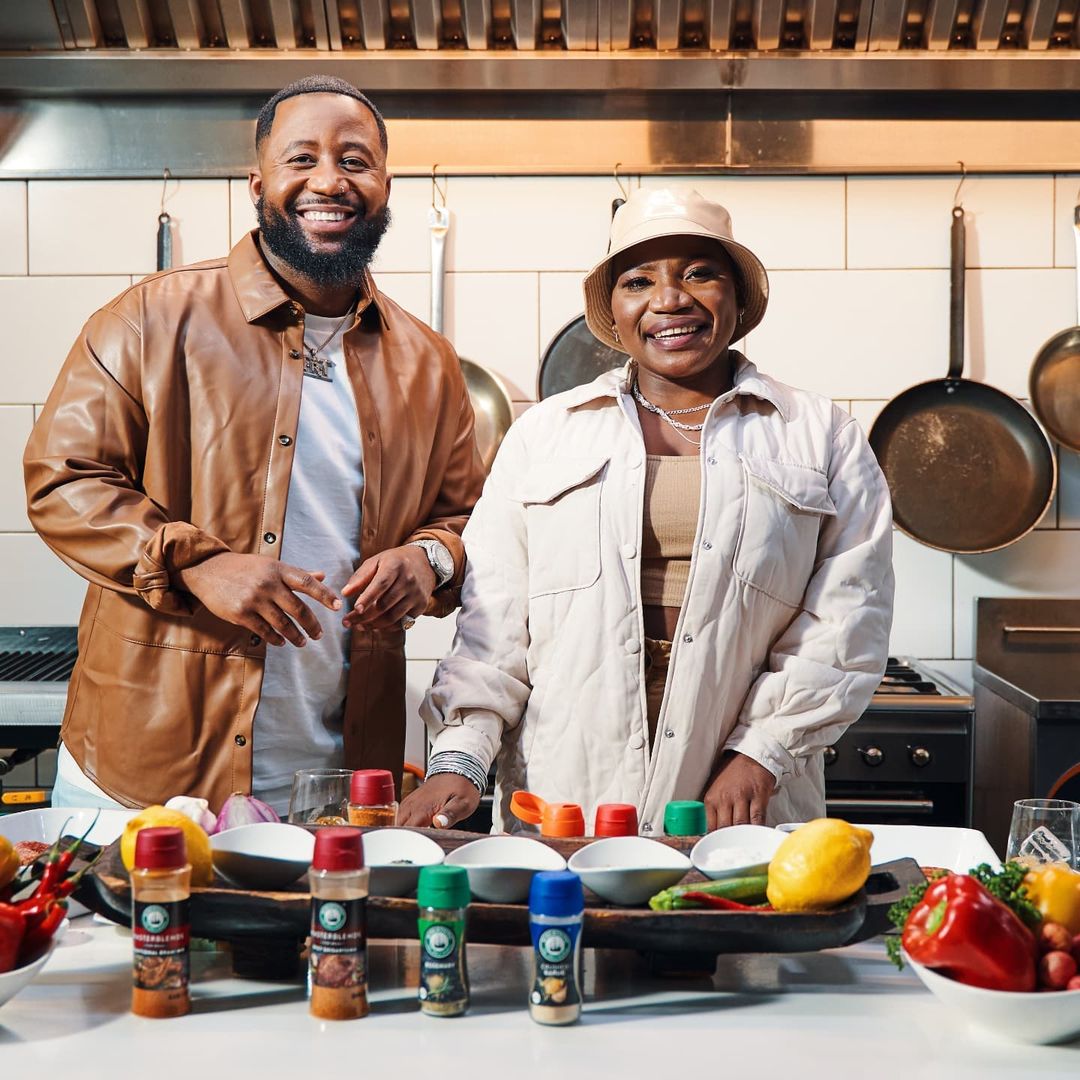 Cassper Nyovest with Makhadzi - Source: Instagram@casspernyovest