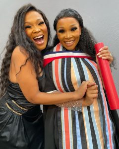 Innocent Sadiki and Millicent Mashile graduation