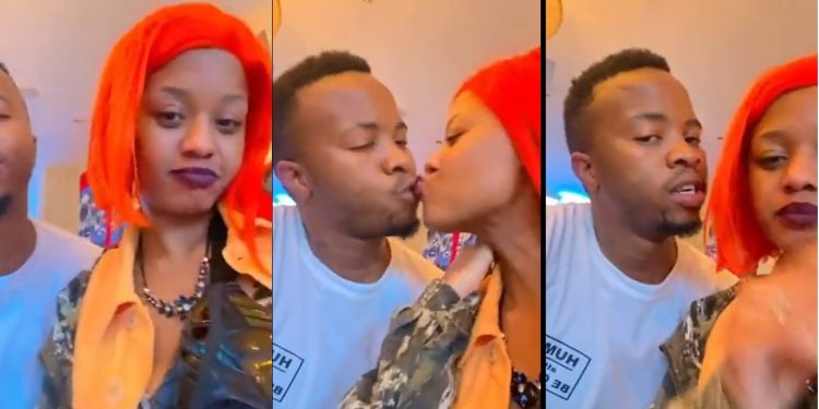 Watch: Cheating on camera? Babes Wodumo's video kissing another man goes viral