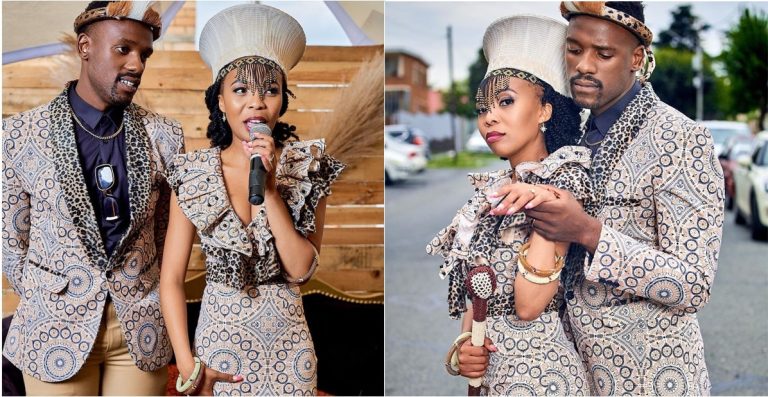 In Pictures: A looks inside The Wife actor Bonko Khoza and his wife Lesego’s traditional wedding