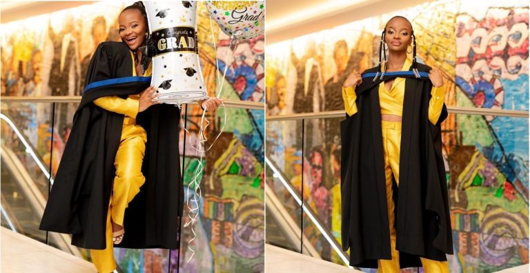 In Pictures: Scandal actress ‘Omphile’ Botlhale Boikanyo graduates with a Degree in Motion Picture