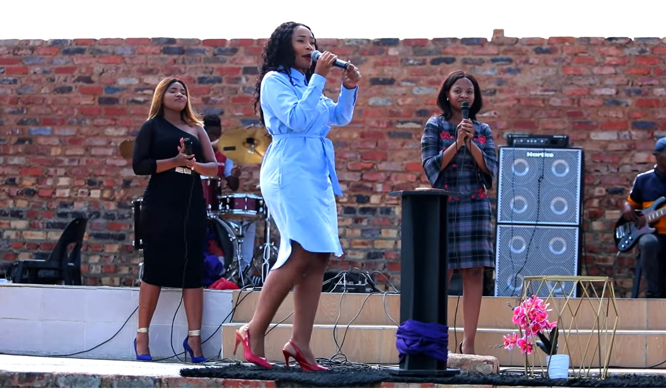 Watch: Sthoko Seakamela from Skeem Saam "Innocent Sadiki" preaches gospel, touches lives during Sunday service