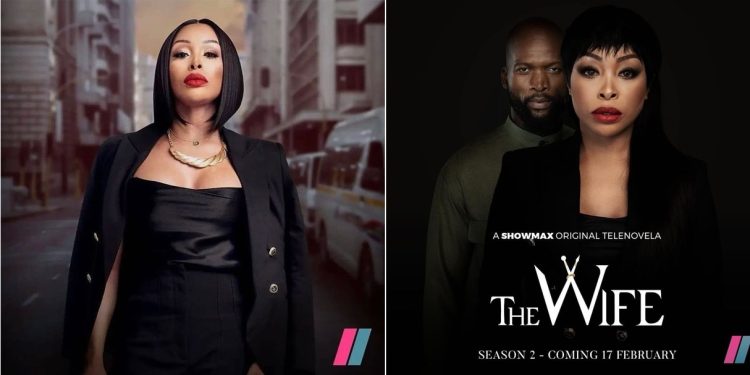 Khanyi Mbau chides The Wife producers