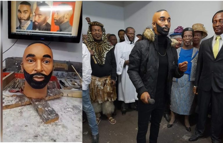In Pictures: Riky Rick’s statue destroyed after its creator receives death threats