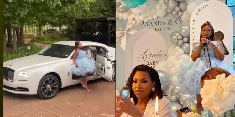 Ayanda Thabethe's baby shower