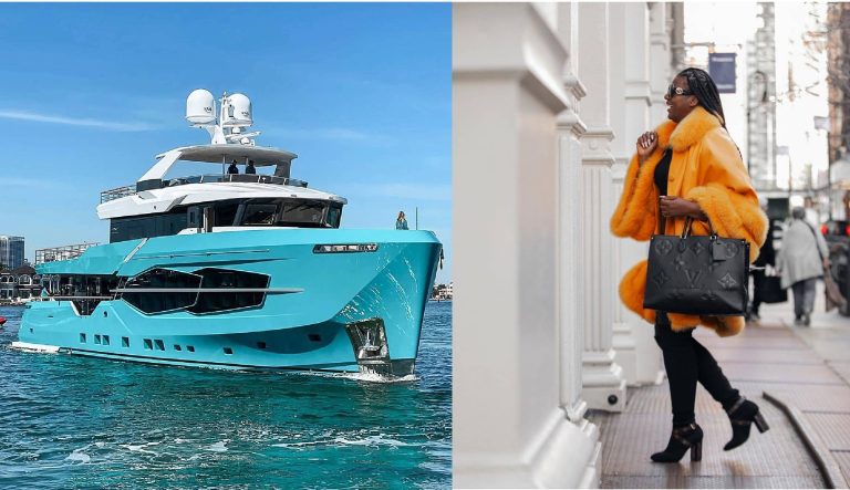 Watch: Shauwn Mkhize goes yachts shopping in Miami as Pearl Thusi sings praises