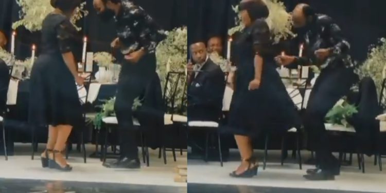 Zodwa and Bongani behind the scenes wedding dances