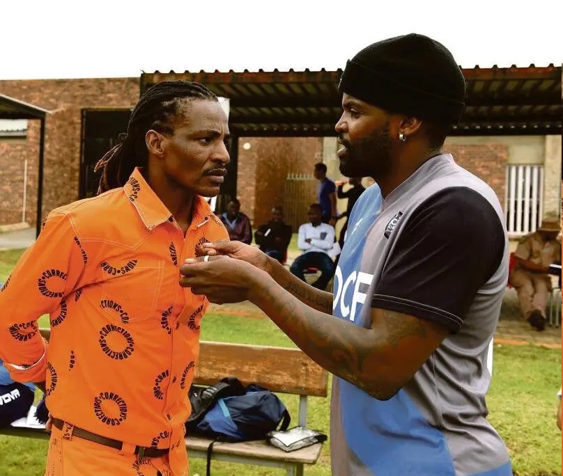 Kwaito sensation Brickz born Sipho Charles Ndlovu with DJ Cleo - Source: Instagram