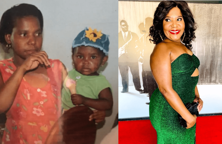 Throwback pictures: Notice how money and fame has transformed Zodwa ‘Sannah Mchunu’ from Gomora