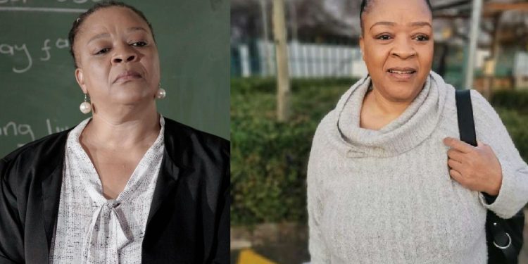 Skeem Saam actress Principal Thobakgale 'Elizabeth Serunye' - Source: Instagram