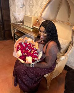 Gogo Maweni celebrates her third anniversary with Sabelo Mgube 