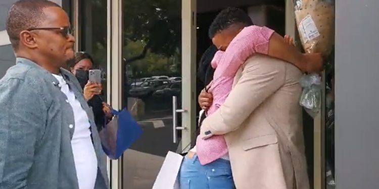 Video: Big Brother Mzansi finalist Libo and whole family cries when they meet for the first time in three months