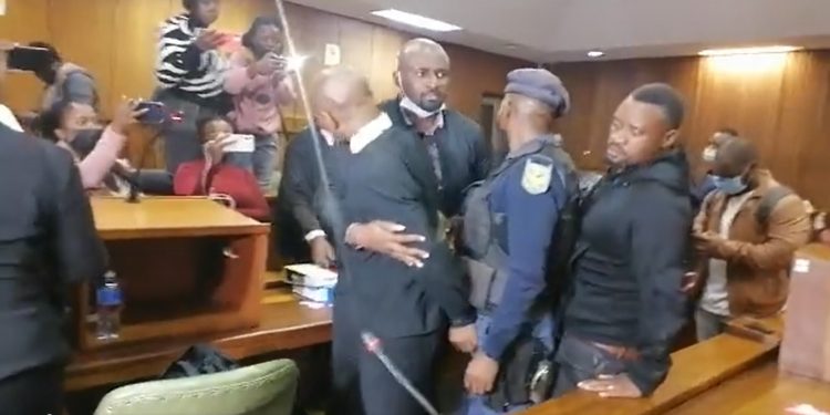 Drama at the Senzo Meyiwa Court Case hearing as the defence Advocate Malesela Teffo gets arrested in court