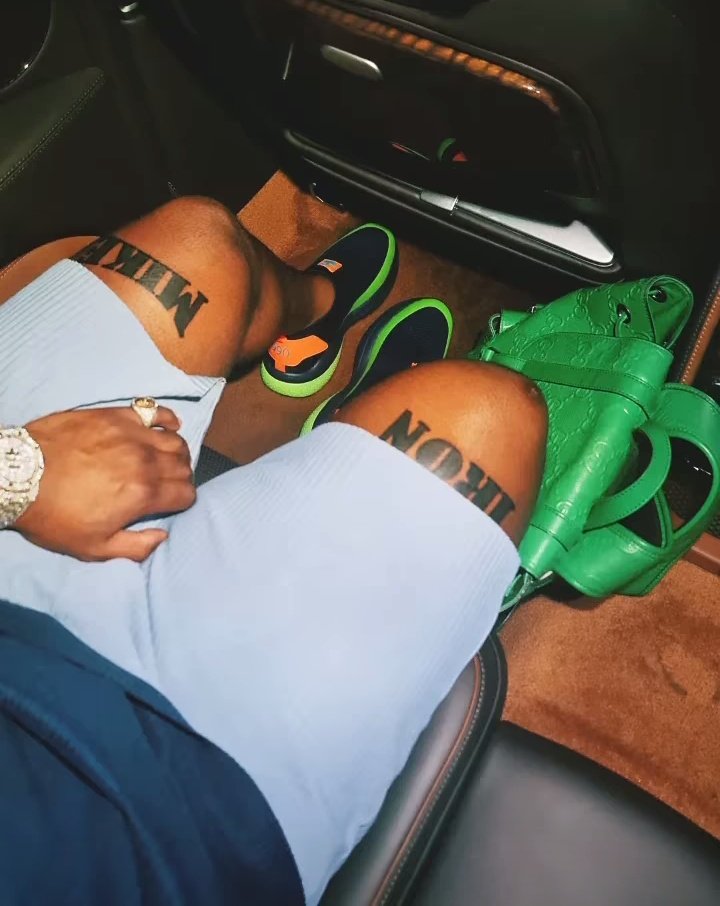 Cassper Nyovest shows off new Iron Mike tattoo