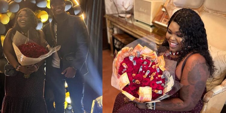 Gogo Maweni celebrates her third anniversary with husband (2)