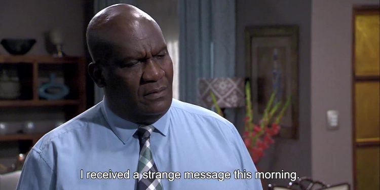 John receives a sinister text from an unknown number.