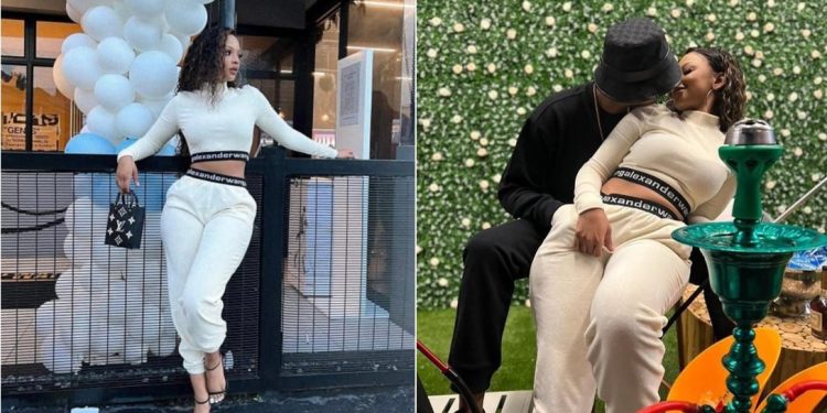 Mihlali Ndamase, Leeroy Sidambe and his wife