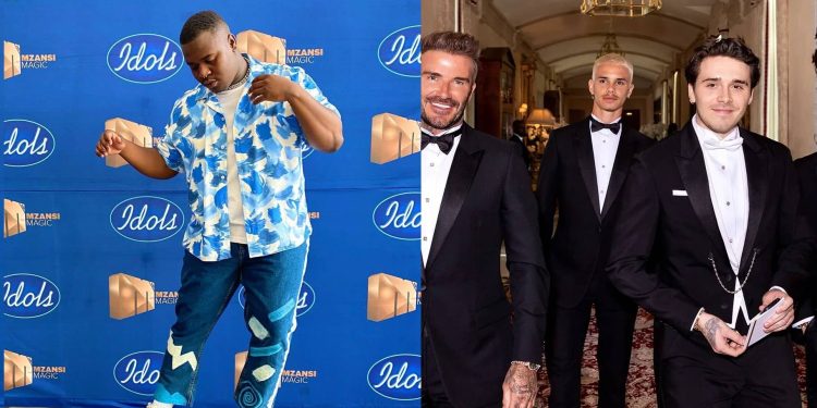 Lloyiso performs at David Beckham's son Brooklyn's wedding